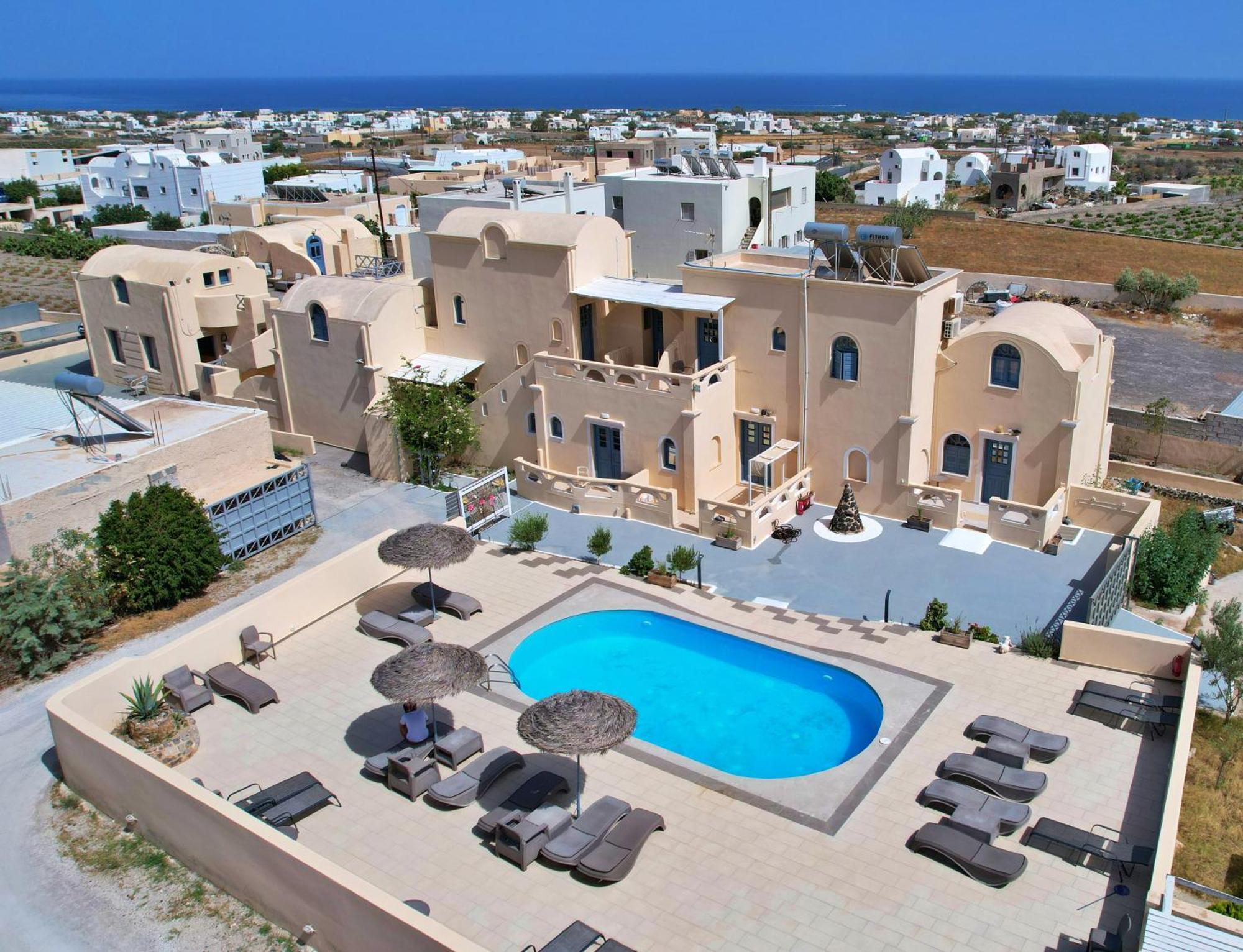 Leon Santorini Apart otel Perivolos  Dış mekan fotoğraf